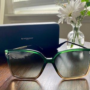 GIVENCHY Gv 7130/S Sunglasses Green Peach-pink